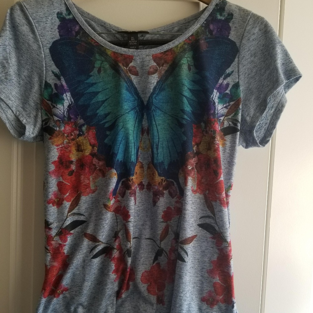 Cinched Butterfly Tee